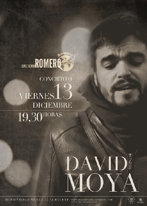 Concierto de David Moya en Café-Tienda Romero