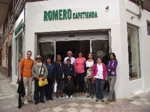 Visita de grupos productores de Bolivia y Ecuador a Romero
